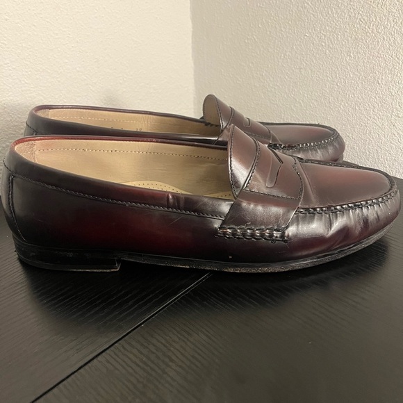 Men’s Vintage Cole Haan Leather Penny Loafers - Picture 3 of 6